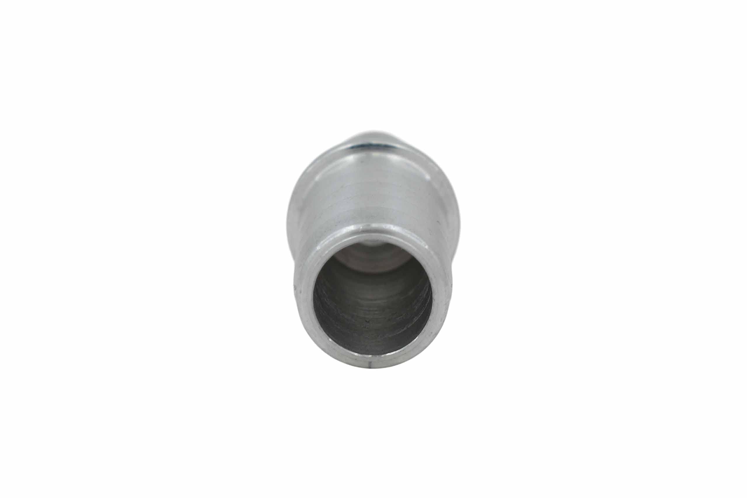 ICT Billet 1/2" to 5/16" Inch Hose Barb Splice Coupler Repair Connector Fitting Adapter Connector Radiator Coolant Intercooler Fluid Fitting Designed & Manufactured in USA Bare Aluminum AN627-08-05A - Image 3