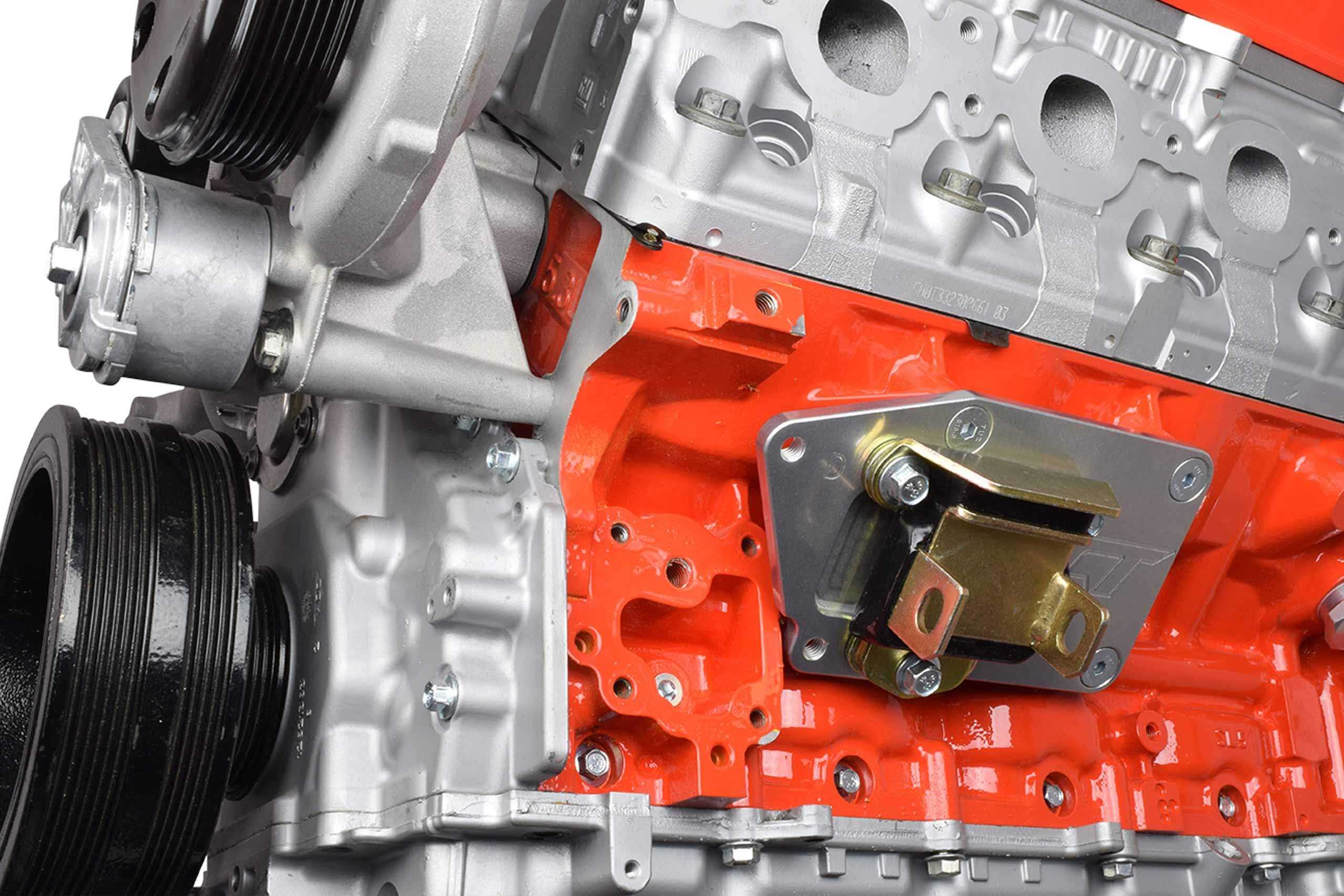 ICT Billet 2014-up LT L83 L86 LT1 Billet Engine Swap Bracket SBC Conversion Motor Mount Plate Gen V Adapter Small Block 551363X - Image 4