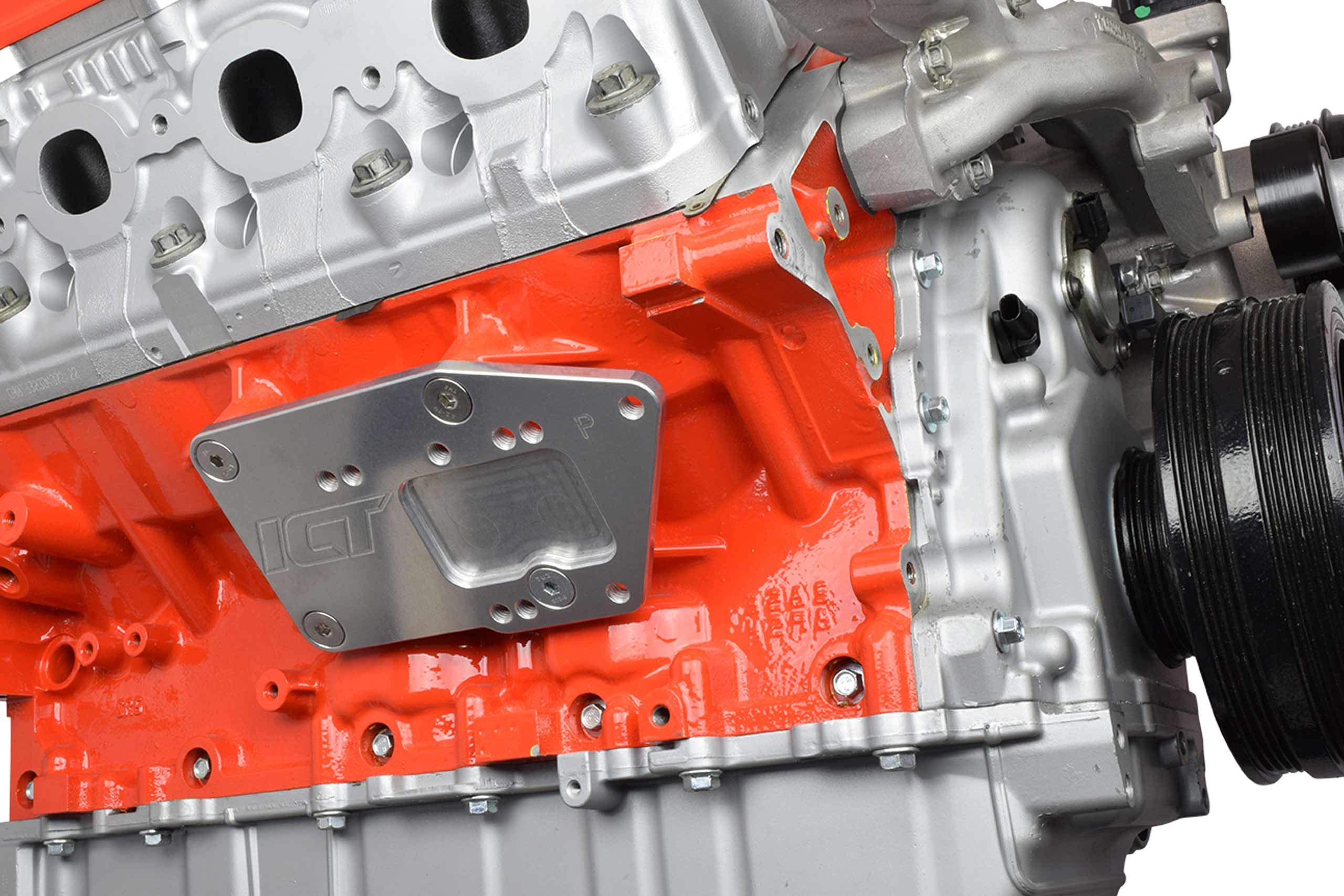 ICT Billet 2014-up LT L83 L86 LT1 Billet Engine Swap Bracket SBC Conversion Motor Mount Plate Gen V Adapter Small Block 551363X - Image 5