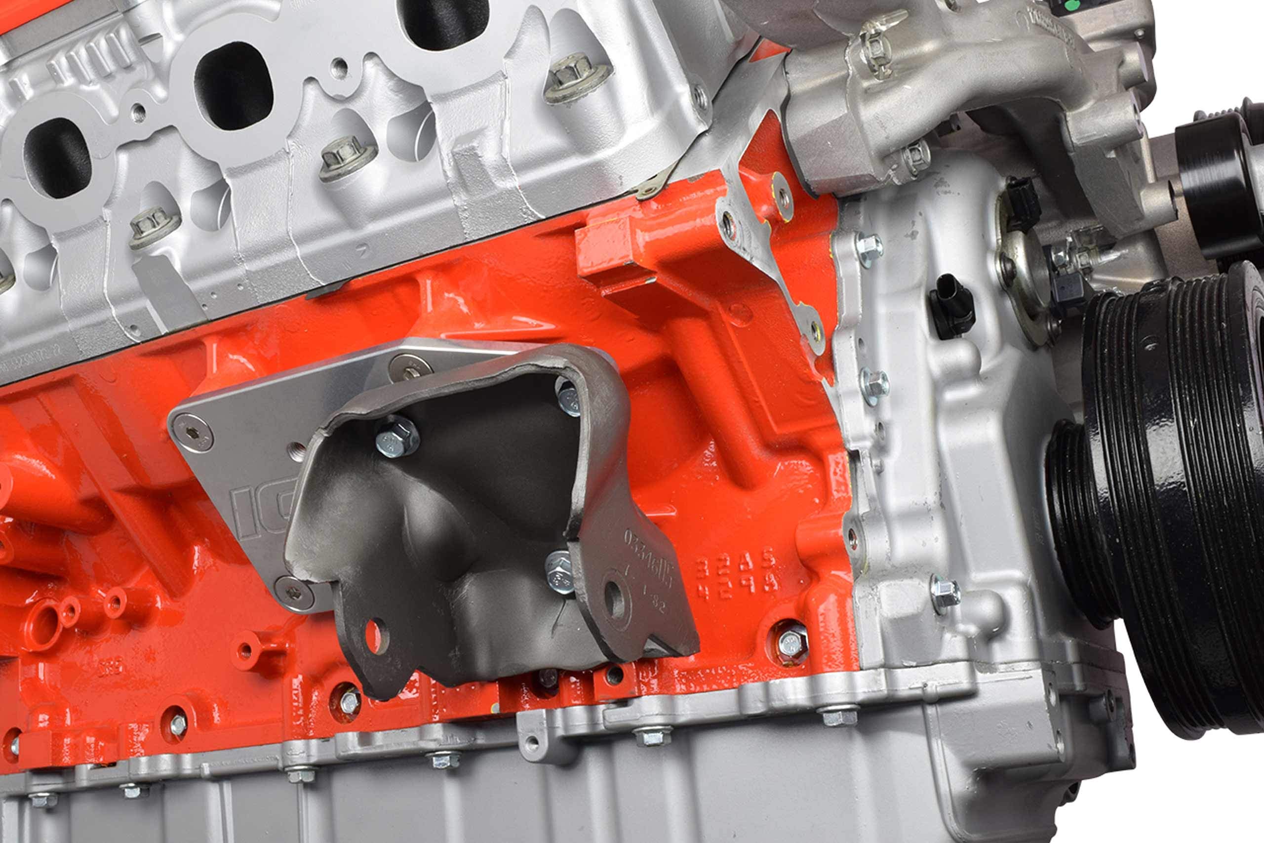 ICT Billet 2014-up LT L83 L86 LT1 Billet Engine Swap Bracket SBC Conversion Motor Mount Plate Gen V Adapter Small Block 551363X - Image 6