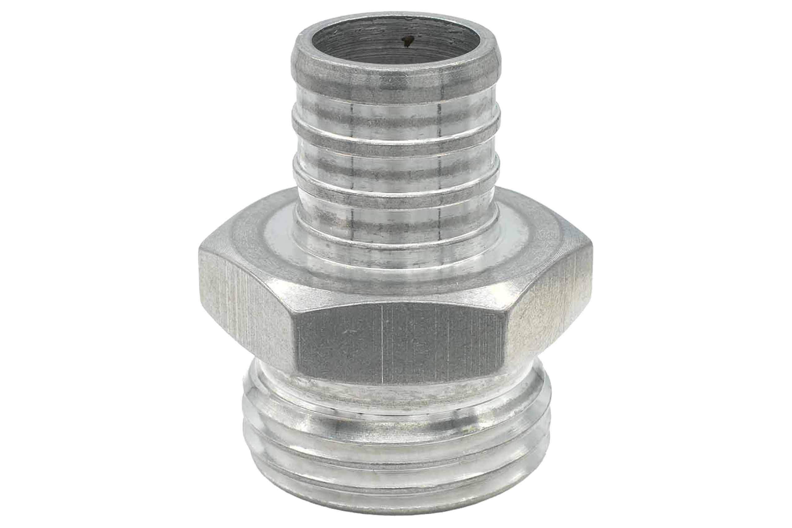 ICT Billet 3/4" Pex to 3/4 Garden Hose Adapter Water Contamination Flush Home DIY Flush Kit Pex Cleaning Designed & Manufactured in USA Bare Aluminum F750PEX750GH***** - Image 4