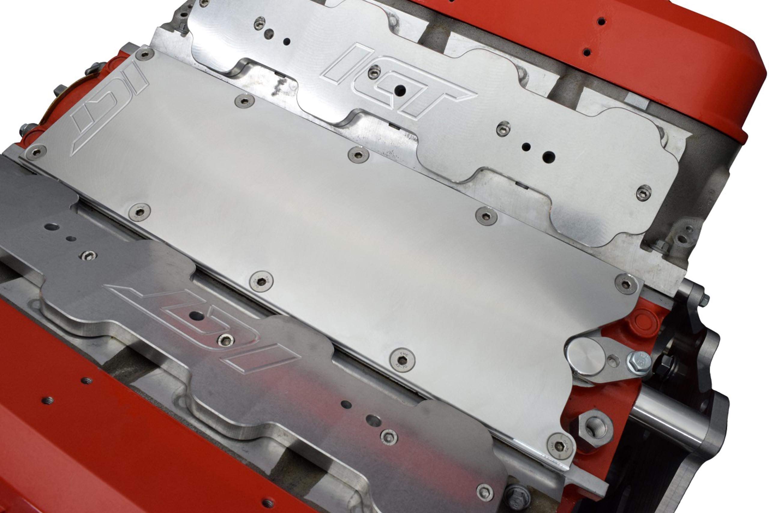 ICT Billet LS Gen III (3) VALLEY PAN Cover Plate Billet Aluminum Low Profile (No Knock Sensor) LSX LS1 LM7 LR4 LQ4 LS6 L59 LQ9 LM4 L33 Dress Up Engine Cover 551629 - Image 4