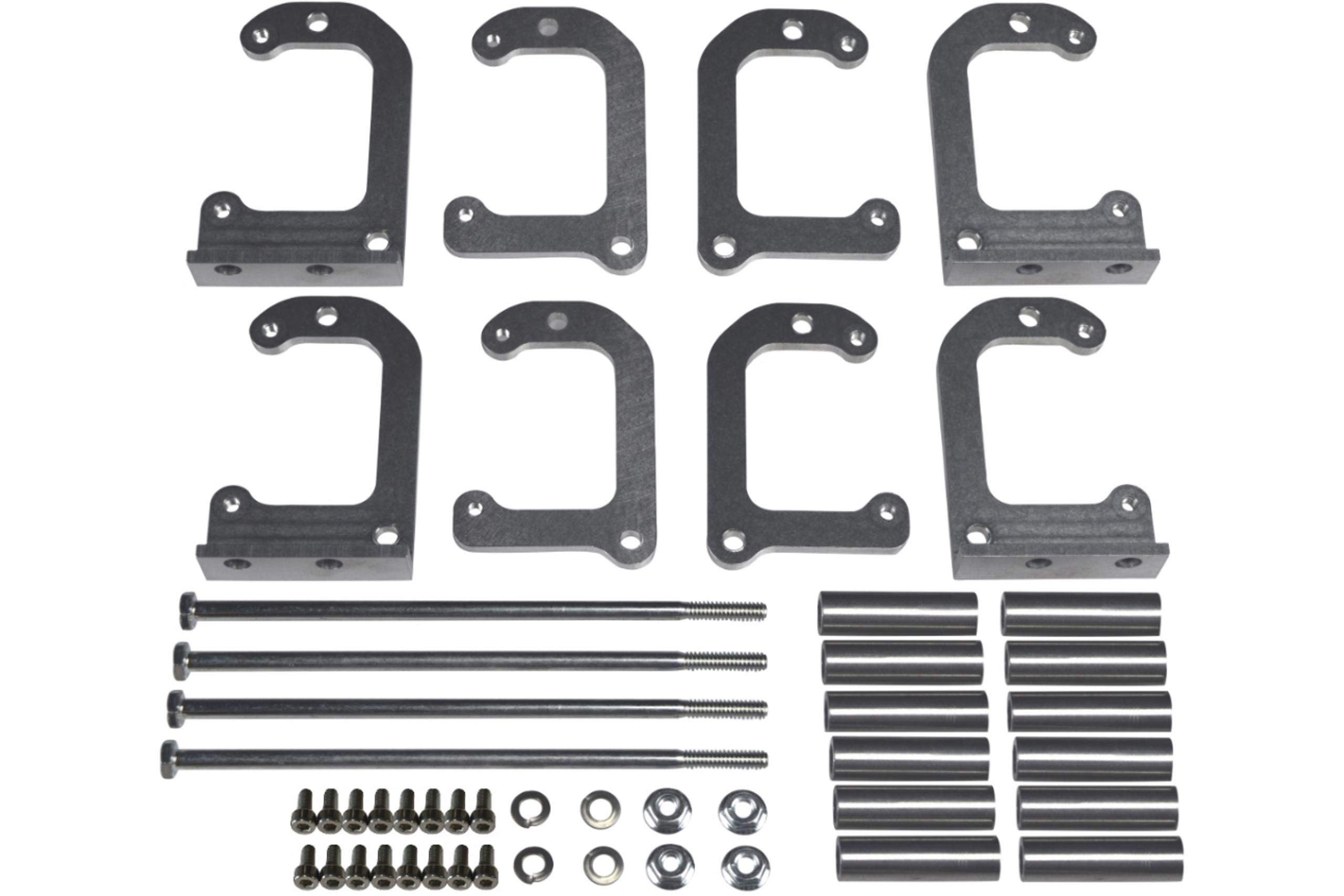 ICT Billet LS Remote Mount Coil Relocation Brackets D585 LSX Swap Heat Sink LM7 LR4 LQ4 L59 LQ9 LM4 L33 LH6 L92 L76 LY2 LY5 LY6 LC9 LMG L98 L96 LC8 551562 - Image 3