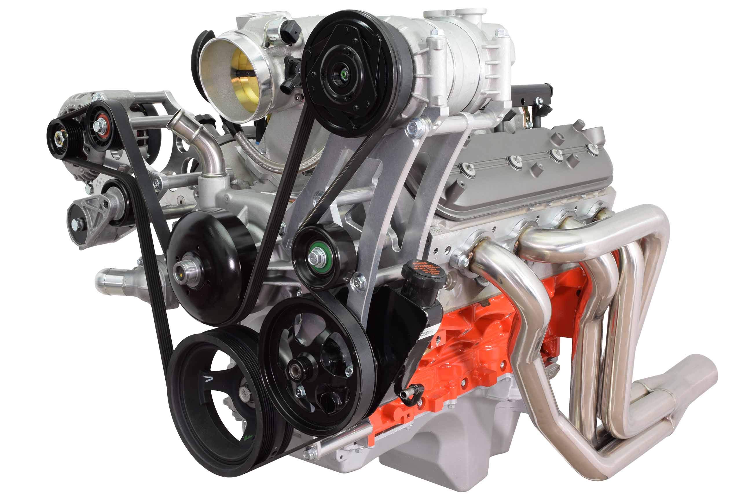 ICT Billet LS Swap A/C Compressor and Power Steering Bracket Compatible with 1996 1997 1998 Vortec Chevy Silverado Tahoe Suburban LS1 LS3 LQ4 LQ9 4.8L 5.3L 6.0L 6.2L 551127-3 - Image 8