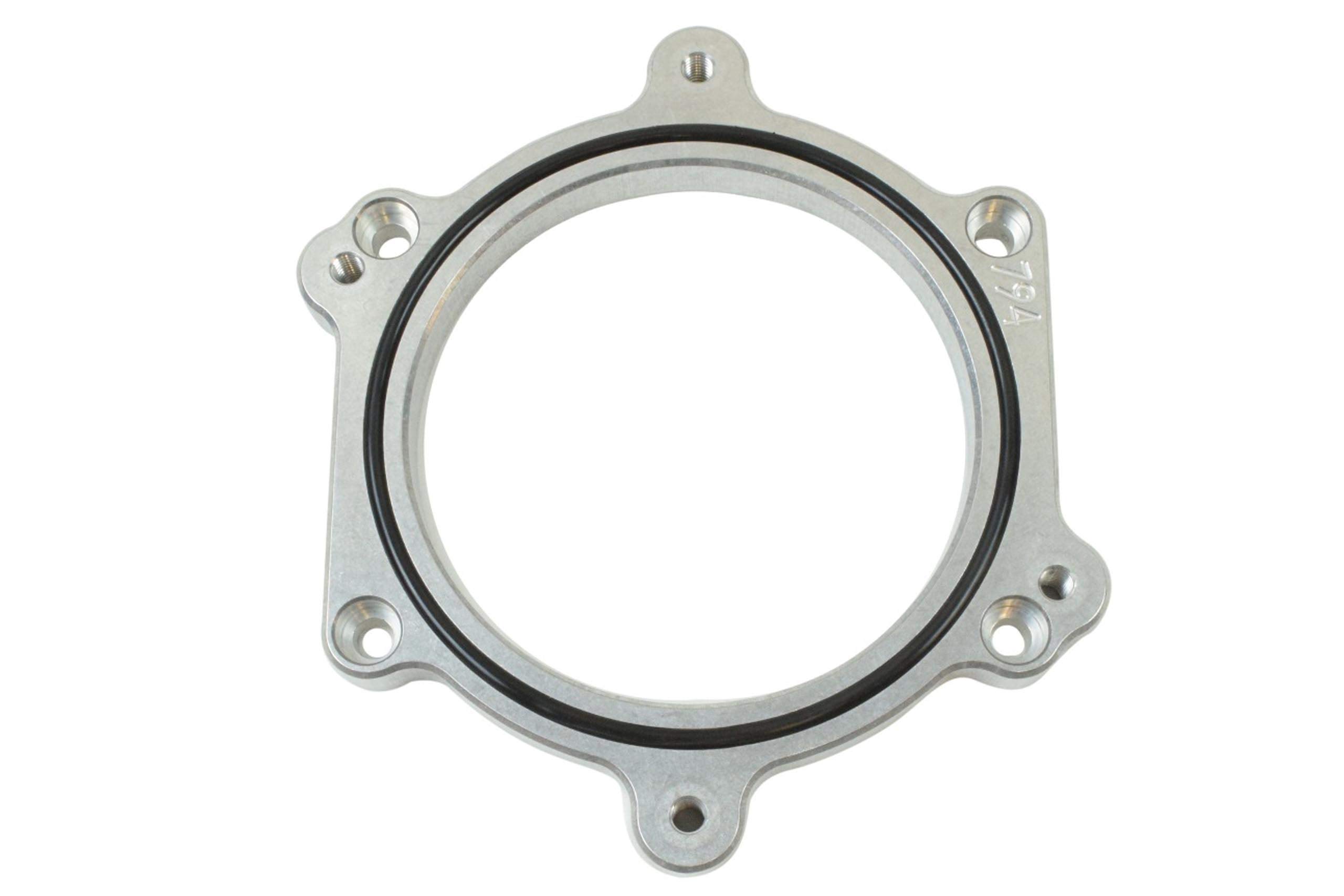 ICT Billet Throttle Body Rotation Angle Adapter Compatible with Chevrolet Gen 5 LT5 Turn Spin Clocking Rotate 551794 - Image 5