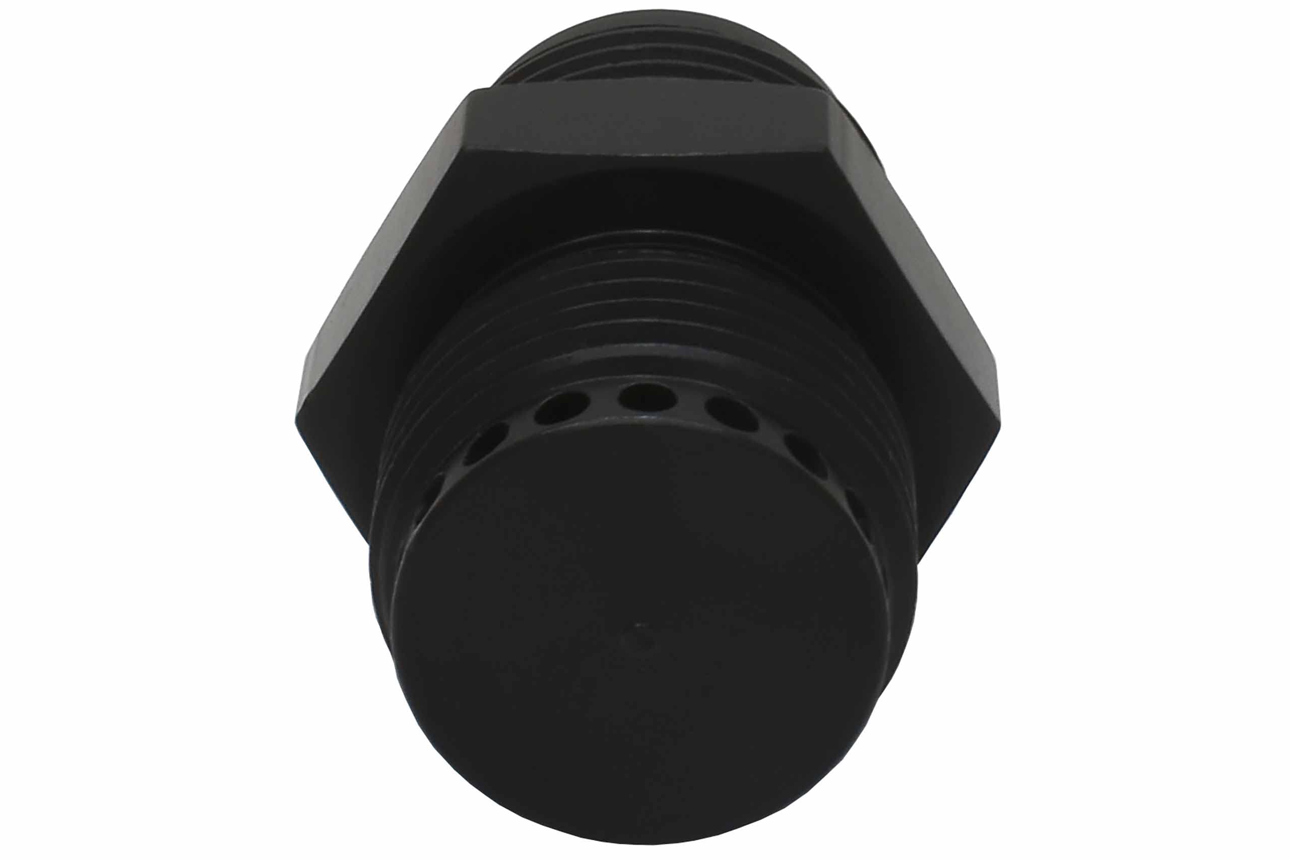 ICT Billet Valve Cover Baffle Fitting -12AN ORB Black Anodized Crank Case Breather 12AN Flare PCV 551883 - Image 7